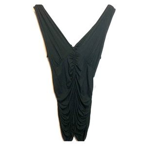 Forever 21 Plus Double V Neck Open Back Tank XL